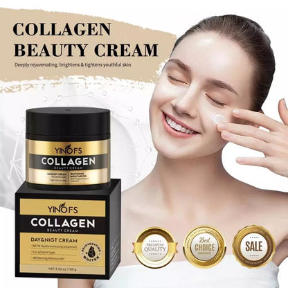 YINOFS COLLAGEN DAY AND NIGHT BEAUTY CREAM 100G