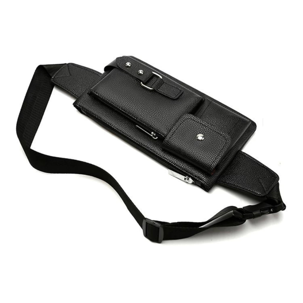 Men's Leather Waist/Chest Bag