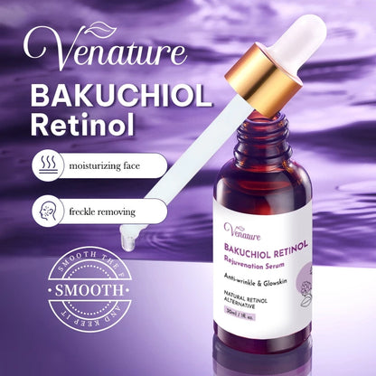 VENATURE Bakuchiol Retinol Serum 30ml – Gentle Yet Powerful Anti-Aging Care