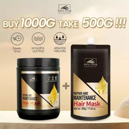 BUY 1 GET 1 | Well Hair Repair and Maintenance Hair Mask Treatment