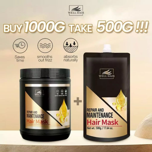 BUY 1 GET 1 | Well Hair Repair and Maintenance Hair Mask Treatment