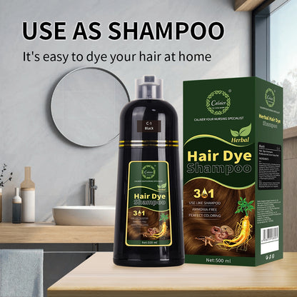 Herbal Hair Dye Shampoo 500ml