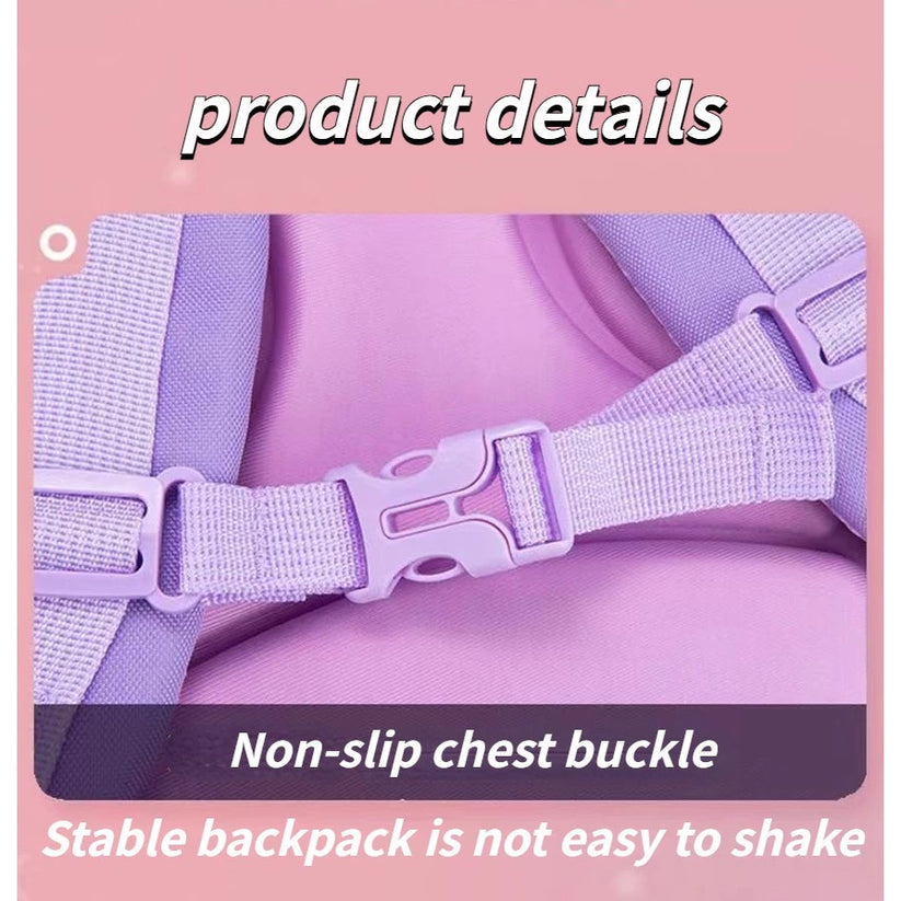 Multi-Pocket Waterproof School Backpack