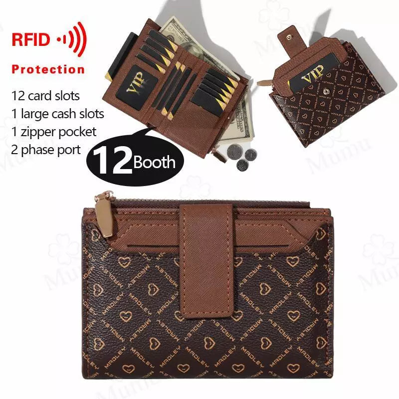 Women's Retro Leather Wallet