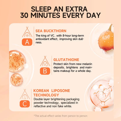 GMEELAN ORANGE EXFOLIATING GEL AND LAZY CREAM