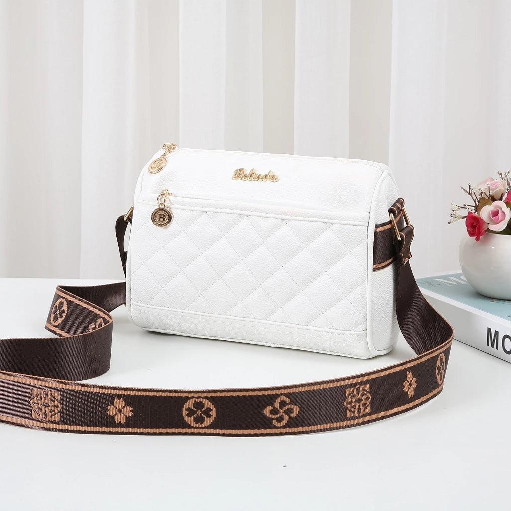 Wide Shoulder Strap Pillow Bag