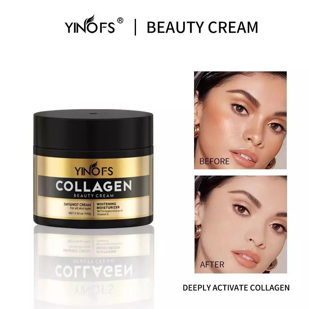 YINOFS COLLAGEN DAY AND NIGHT BEAUTY CREAM 100G