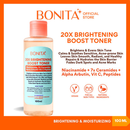 BONITA 20X Brightening Boost Toner 100ml