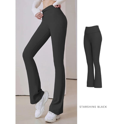 Women's High Waist  Flared Yoga Pants