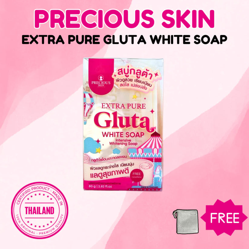THAILAND's PRECIOUS SKIN Extra Pure Gluta White Soap