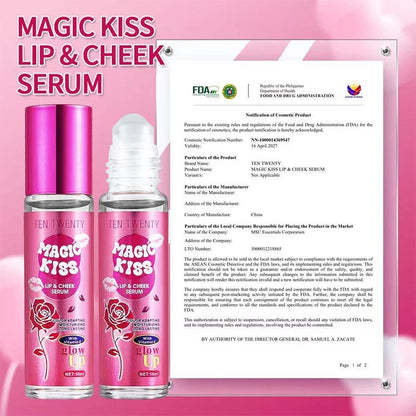 TEN TWENTY Magic Kiss 24Hr Long Lasting Lip & Cheek Serum | BUY 1 GET 1