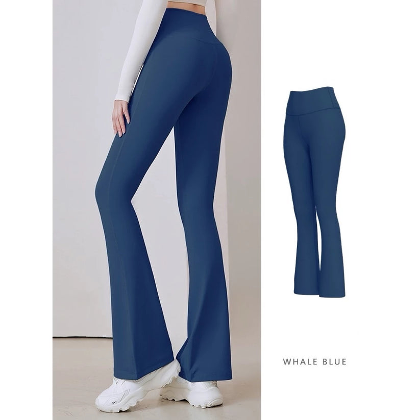 Women's High Waist  Flared Yoga Pants
