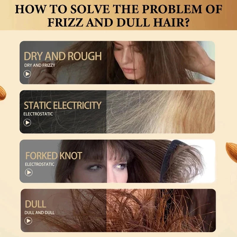 KORMESIC Argan Oil Hair Mask For Deep Repair And Moisturizing 1000ml