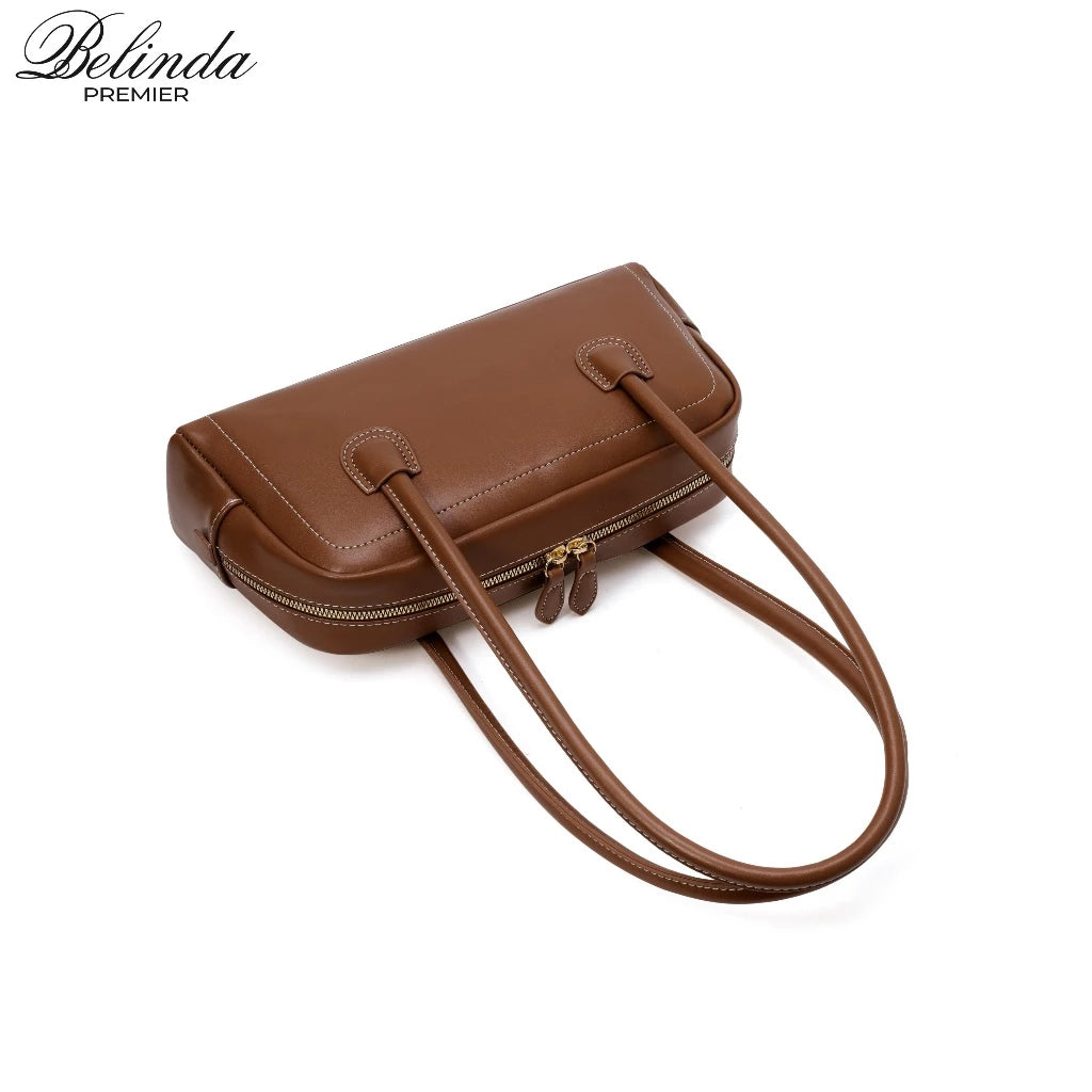 Minimalist Luxe Top-Handle Bag