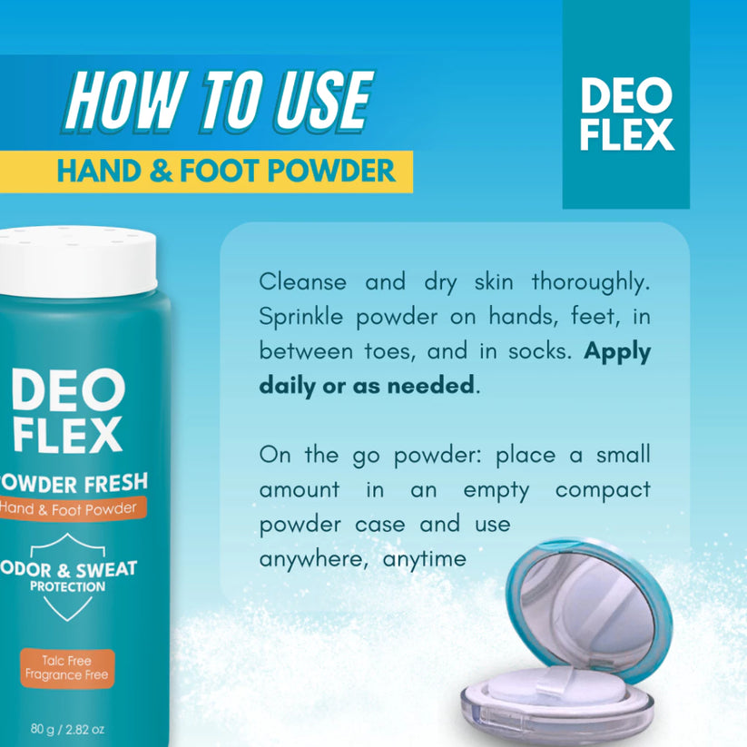 DEOFLEX SMOOTH DUO by Mixtrue Beauty - Deo Concealer | Powder Fresh