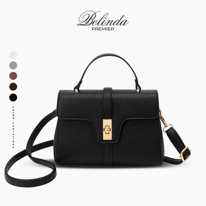 Prestige Classic Structured Top-Handle Bag