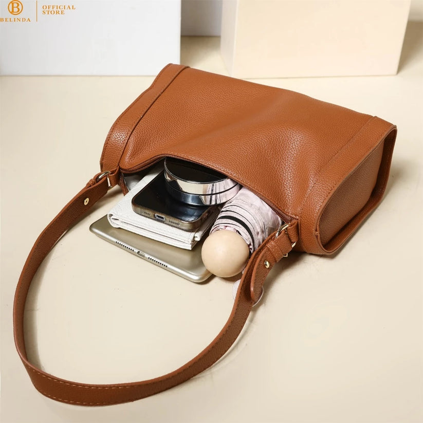 High-end Cute Leather Shoulder Bag