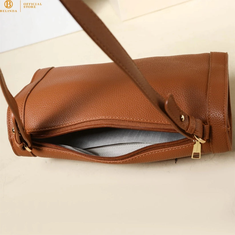 High-end Cute Leather Shoulder Bag