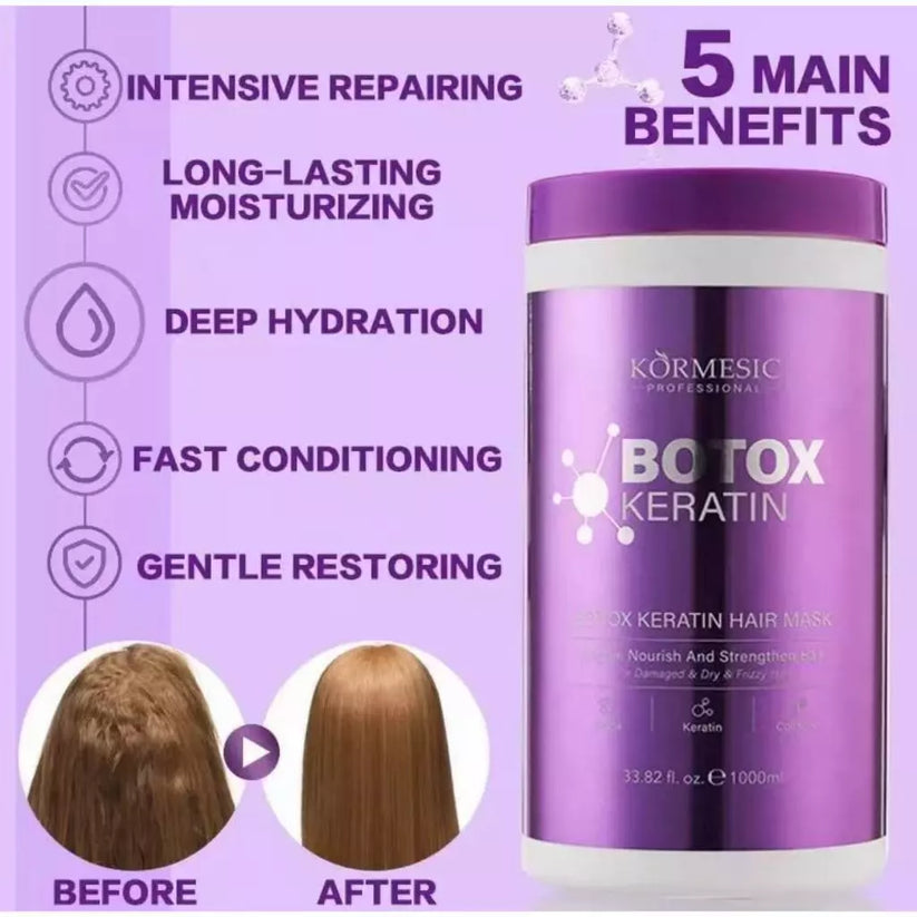 KORMESIC Botox Keratin Hair Mask 1000ml