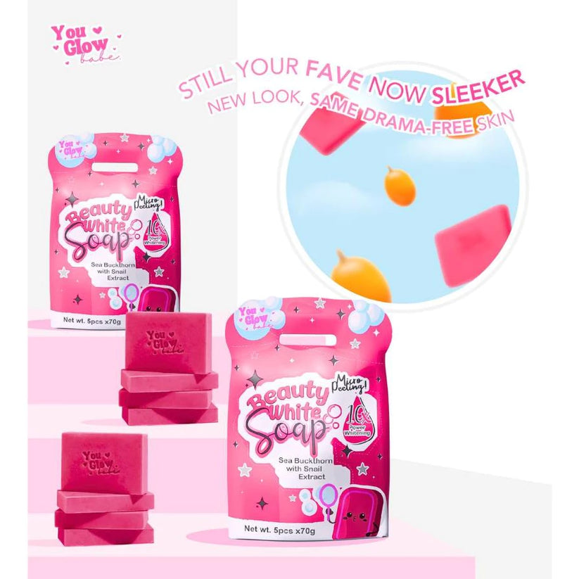 You Glow Babe Beauty White Soap 5 Bars x 70g