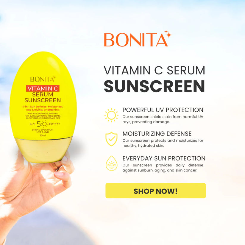 BONITA Vitamin C Serum Sunscreen SPF 50 PA++++