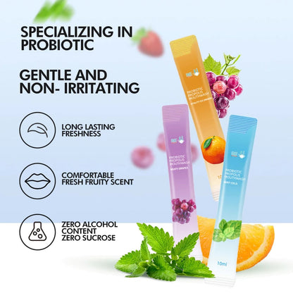 FACE-U Fresh Breath Probiotic Propolis Mouthwash 20pcs/box
