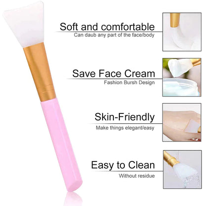 Soft Silicone Facial Mask Brush