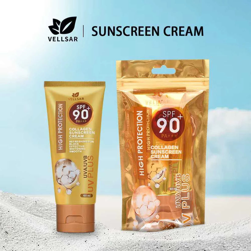 VELLSAR Collage Sunscreen Cream SPF90 PA+++ 60ml