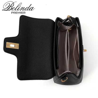 Prestige Classic Structured Top-Handle Bag