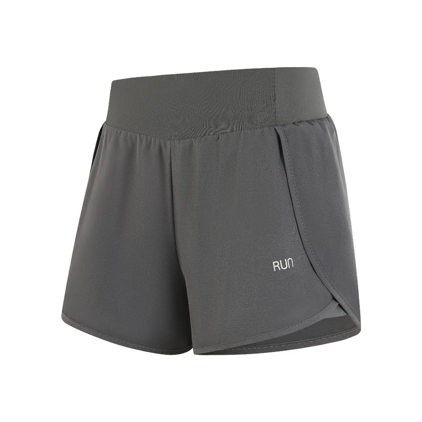 High Waisted Sports Shorts with Pocket