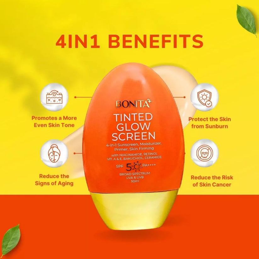 BONITA Tinted Glow Sunscreen SPF 50 Pa+++