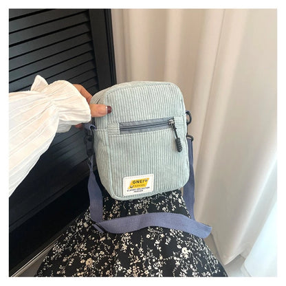 Corduroy Sling Bag