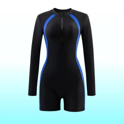 One-Piece Zipper Rash Guard
