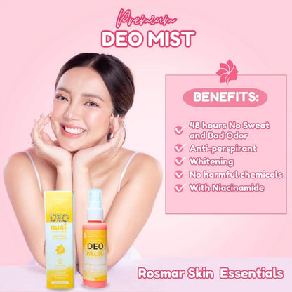 ROSMAR Kagayaku Deo Mist Spray Tawas with Calamansi