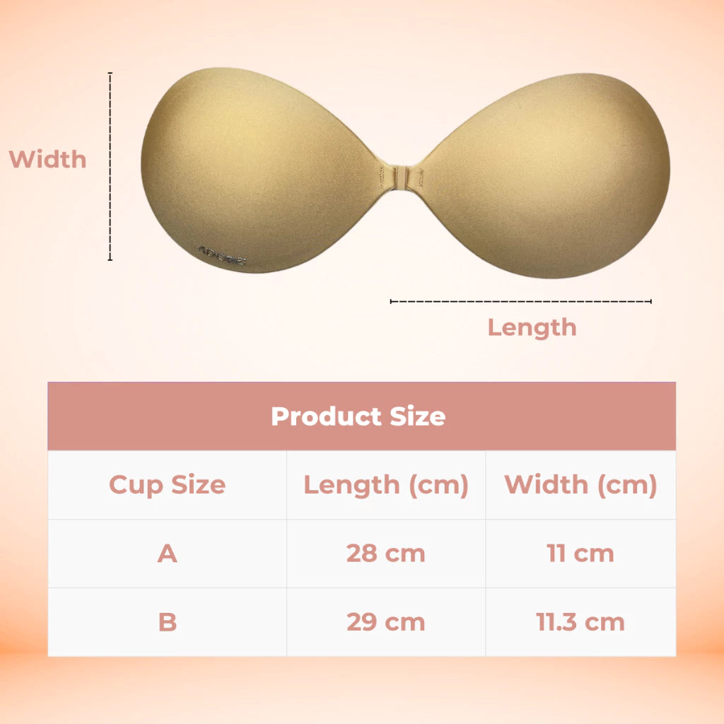 Palm Shape Lifting Up Adhesive Bra