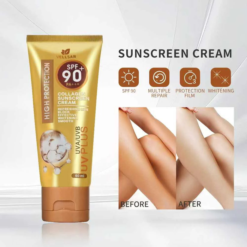 VELLSAR Collage Sunscreen Cream SPF90 PA+++ 60ml