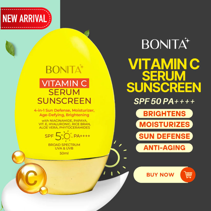 BONITA Vitamin C Serum Sunscreen SPF 50 PA++++