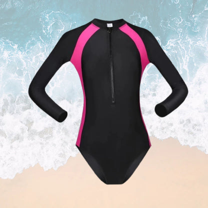 One-Piece Zipper Rash Guard