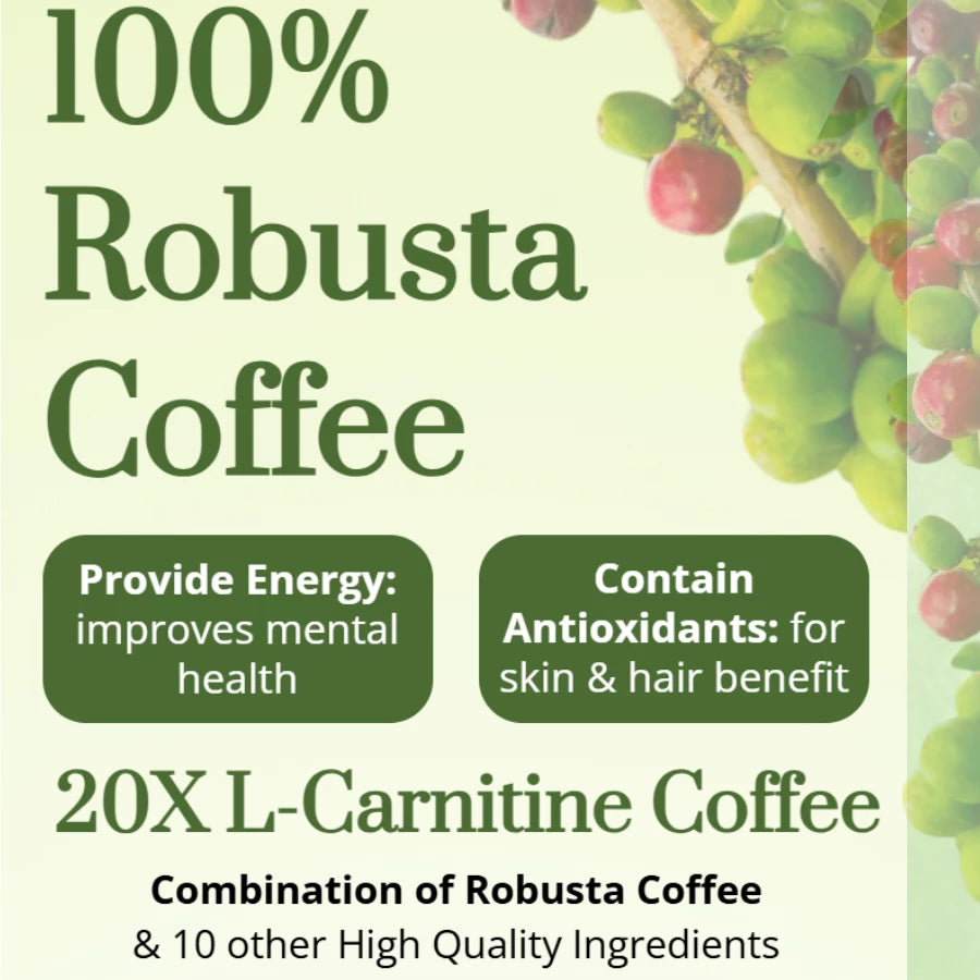 FITGUM 20X Collagen Chia Coffee