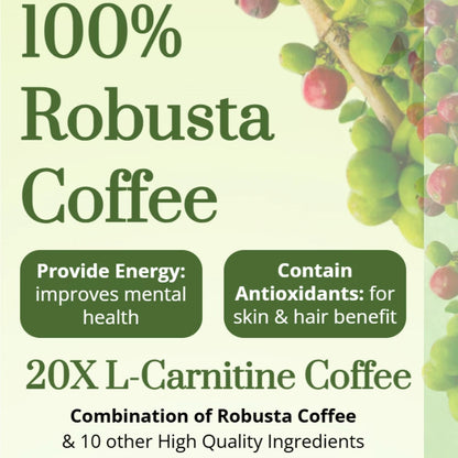 FITGUM 20X Collagen Chia Coffee
