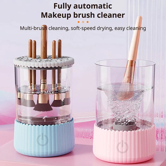 Automatic Makeup Brush Cleaner