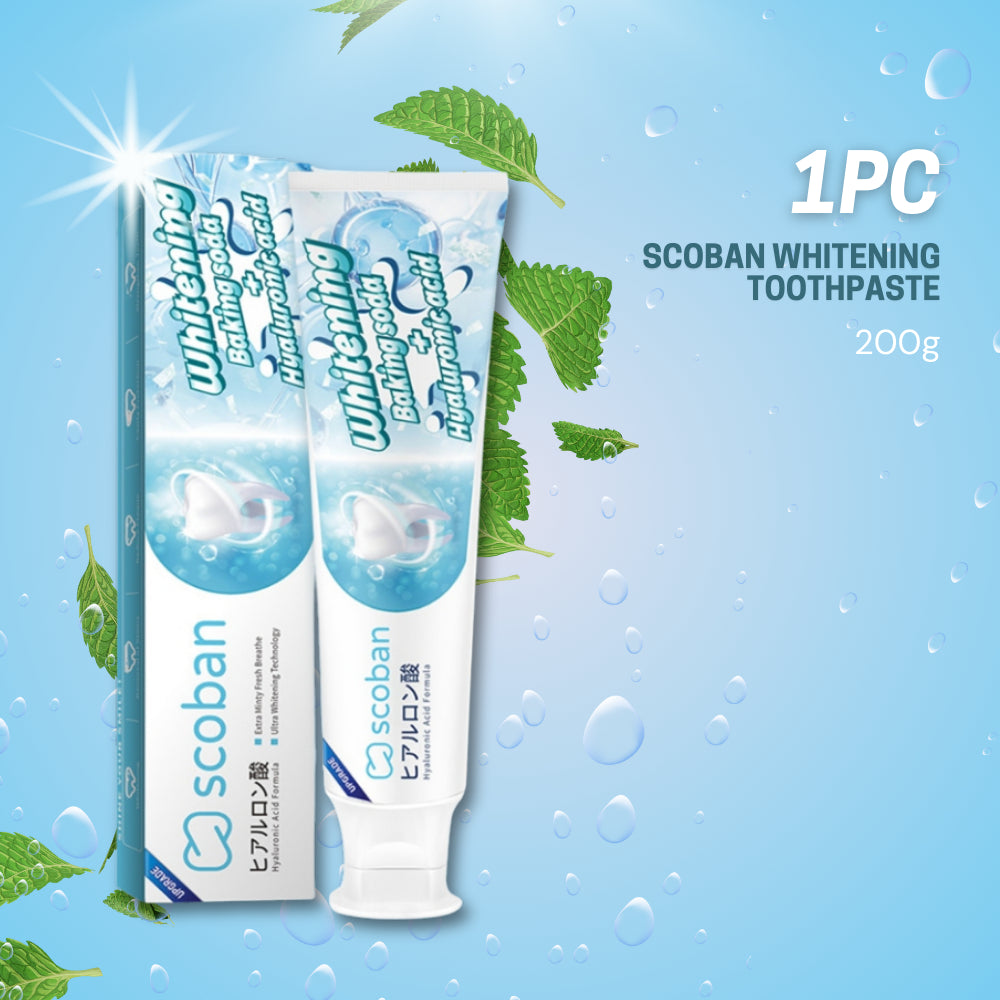 SCOBAN Teeth Whitening Toothpaste