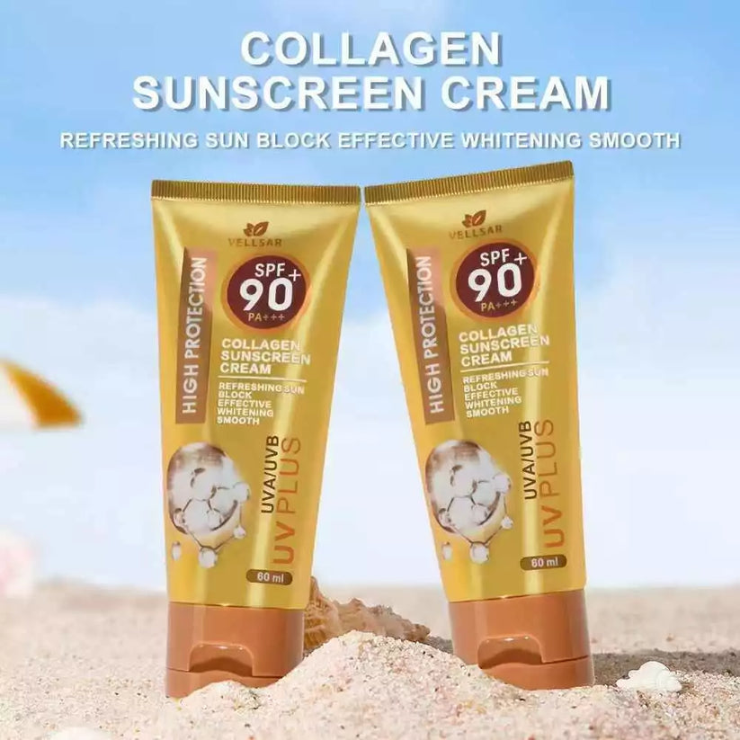 VELLSAR Collage Sunscreen Cream SPF90 PA+++ 60ml