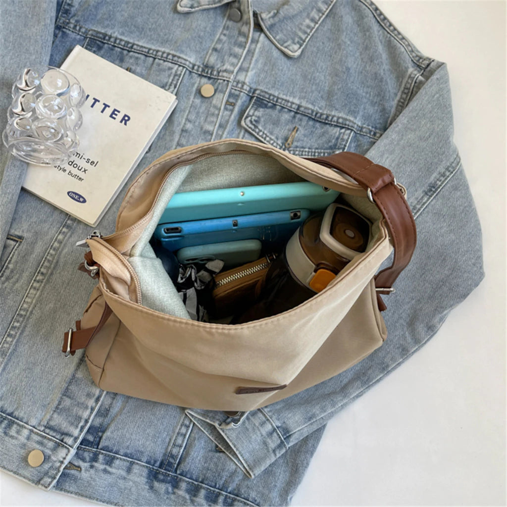 Three-Ways Canvas Tote Bag