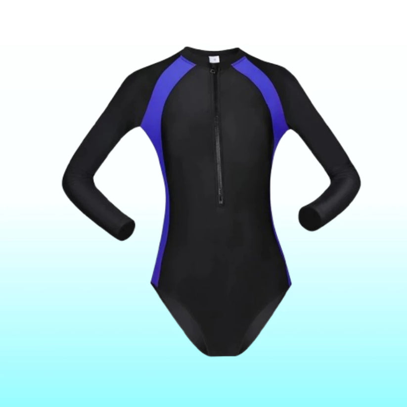 One-Piece Zipper Rash Guard