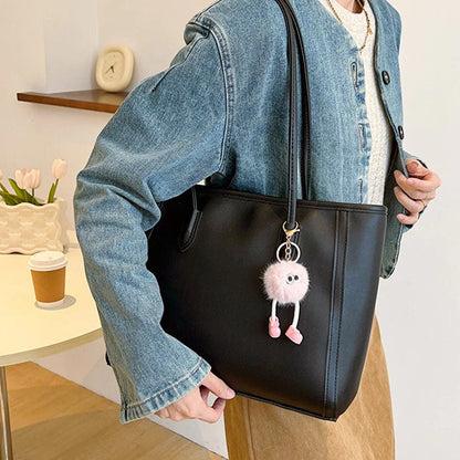 Large Capacity Leather Tote Bag