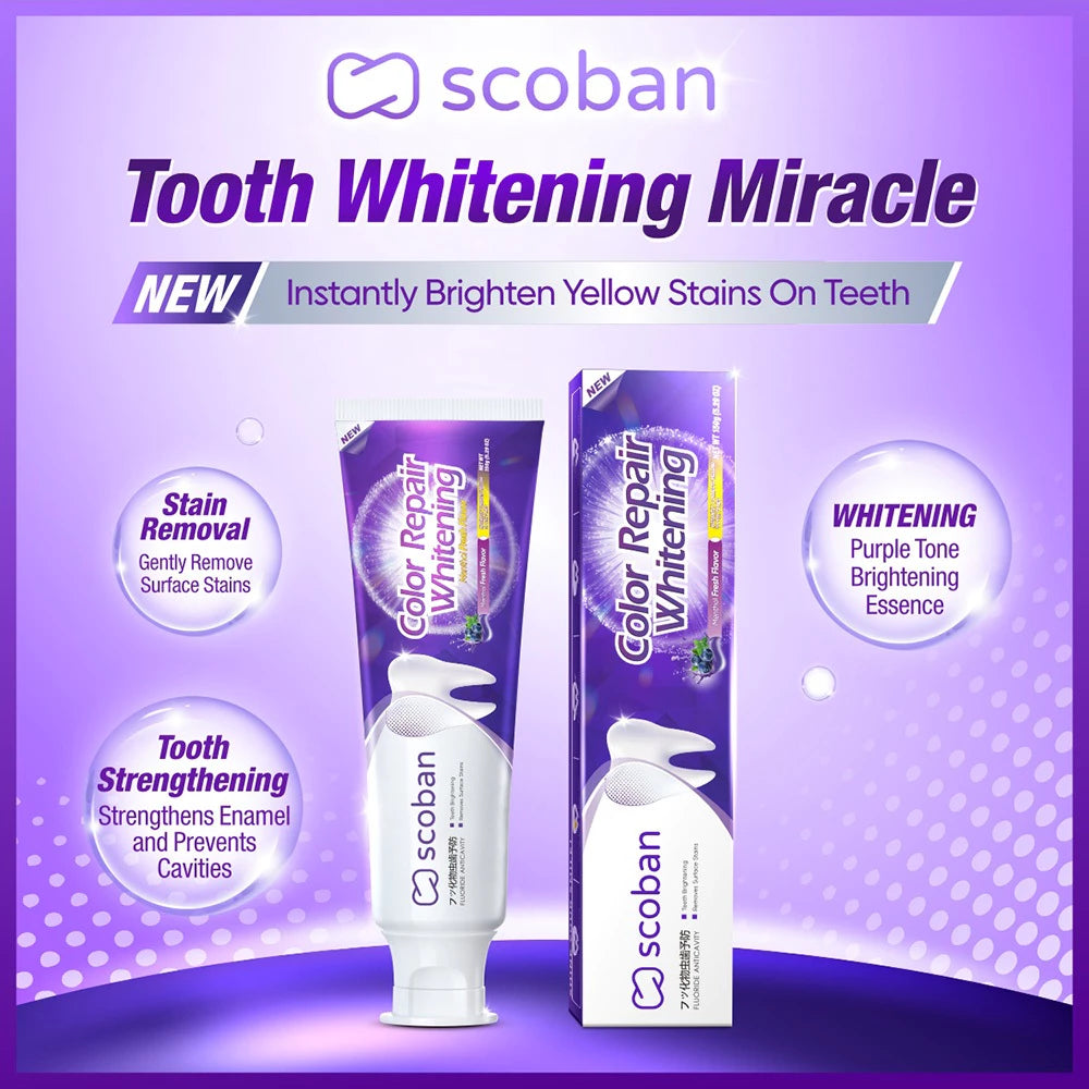 SCOBAN Teeth Whitening Toothpaste