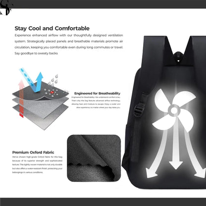 Multi-compartment Waterproof Backpack