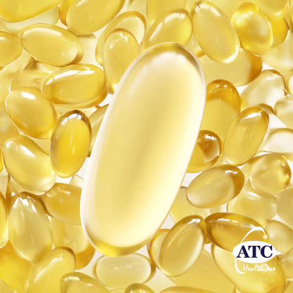 ATC Healthcare Fish Oil Omega 3 1000mg x 30 Softgel Supplement For Adult