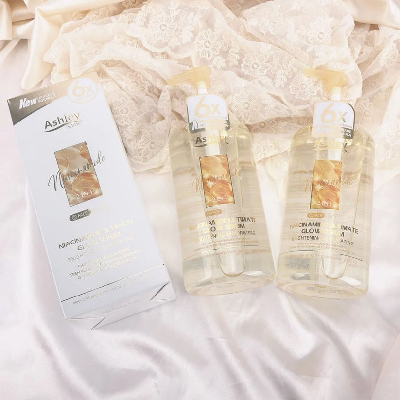 ASHLEY SHINE Hyaluronic & ASHLEY SHINE Niacinamide Pure Serum 520ml